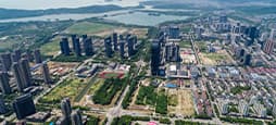Aerial view of a city